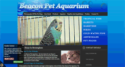 Desktop Screenshot of beaconpetaquarium.com